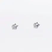 Faceted Star Flat Back Studs