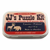 3D Puzzle - Deer and Bear - Parts Kit