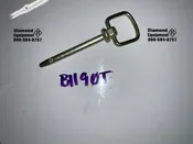 7/16"X3 1/2" FIXED HANDLE HITCH PIN, Part #B1190T