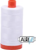 Aurifil 50wt Thread Large Spool - #2024 Bright White