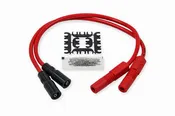 ACCEL Spiral Core Wire Set 8.0mm Red  -  274-0147