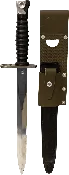 Swiss Military M57 Bayonet with Vinyl Frog