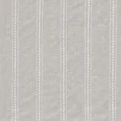 Beige Ivory Embroidered Stripe Drapery Fabric