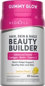 Beauty Builder Hair, Skin & Nails Gummies Lemon Flavor, 60 Tasty Gummies