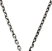 DIAMOND-CUT CABLE CHAIN, SILVER 2.6MM