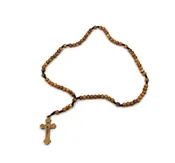 25 Wood Rosaries 7 Decades Bulk