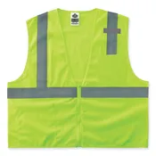 Ergodyne Glowear 8210z Class 2 Economy Mesh Vest Polyester Lime Small/medium