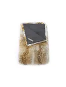 Coyote Fur Throw