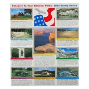 2002 Passport To Your National Parks® Stamp Set - WNP
