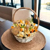 Cheese Gift Basket Deluxe