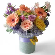Blue Mint Rose Beauty Bouquet- Haddonfield Delivery