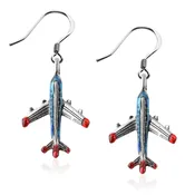 Airplane Charm Earrings