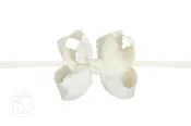 Beyond Creations 1/4" Headband Large Scallop Antique White