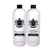 CMR Cosmetics Hair Care Set &amp;#8211; Keratin Violet Care &amp;#038; Clarifying Shampoo, Argan Oil for Shine, Deep Cleansing, Suitable for All Hair Type