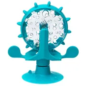 Spinning Windmill Cat Treat Dispenser With Suction Cup