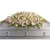 Always Adored Casket Spray