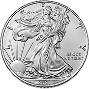 1 OUNCE IMPAIRED AMERICAN SILVER EAGLE