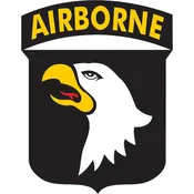 101st ABN Decal Color