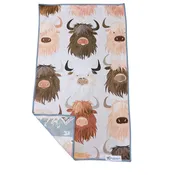 Aztec Herd | Waffle Weave Microfiber Towels Kitchen & Bath: Hand Towel