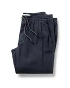 The Apres Pant in Coal Double Cloth