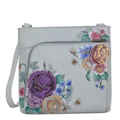 Anuschka Leather Handpainted Handbag: 651-FLC