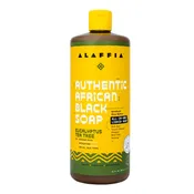 Authentic African Black Soap All-In-One - Eucalyptus Tea Tree 32 oz