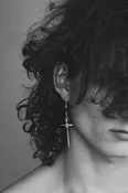 LILY'S DAGGER EARRING SILVER