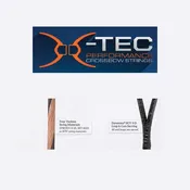 Crossbow Cable Pair (Standard Colors)