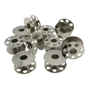 Elna Metal Bobbins (10-Pack) - Part 426000 - Replacement Bobbins for Vintage Swiss Elna Star Lotus Carina