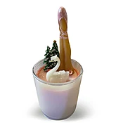 'Christmas at the ballet' dragon fruit &amp;amp; plumeria soy candle