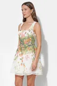Adelyn Rae Isla Scoop Neck Fit & Flare Mini Dress