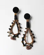 Bedouin Recycled Textile Earrings