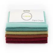 Paint Chips - 5" Squares<BR>Hand Dyed Wool Nature Solid <BR>by Sue Spargo