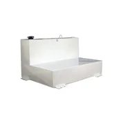75 Gallon L-Tank White Steel Transfer Tank
