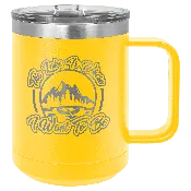 15 oz. Stainless Steel Vacuum Insulated Mug with Slider Lid
