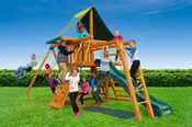 Dreamscape 3 Wooden Swing Set | Swingset Warehouse
