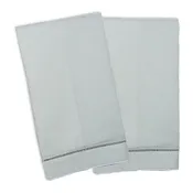 Hemstitch Guest Towel - White