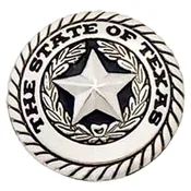 1 In Tack Tackxas Seal Concho Round Shape Nickel Plated Screw