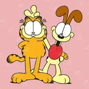 Diamond Art Club Say Cheese Diamond Painting Kit | Garfield & Odie Square Diamond Art