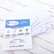20 Sheets of Printable Sticker Vinyl - Inkjet or Laser Printer