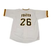 Adam Frazier Signed Custom White Baseball Jersey