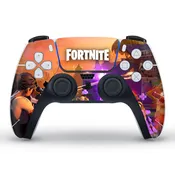 Custom Wireless Controller Compatible with PS5 Dualsense Fortnint City 2