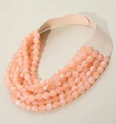 CHUNKY BEADED LAYERED NECKLACE