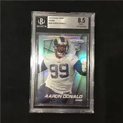 2014 Panini Prizm Prizms #228 Aaron Donald - Graded Card - Beckett 8.5