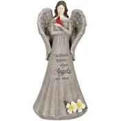 ANGELS ARE NEAR  CARDINAL MEMORIAL STATUE