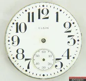 1924 Elgin 16s Grade 291 Pocket Watch Movement For Parts Repair Art Deco 12303