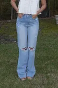 90s Vintage HR Flare Jeans
