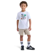 adidas 3 Stripe Woven Shorts & T-Shirt Set - Boys' Preschool