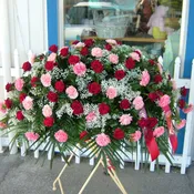Rose and Carnation Casket