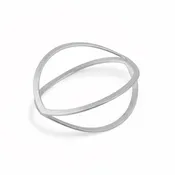 Textured Silver Bracelet